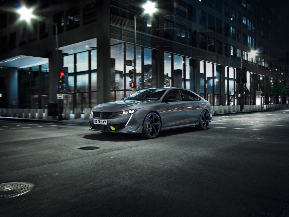 Photo dynamique Peugeot 508 Peugeot Sport Engineered (2020)