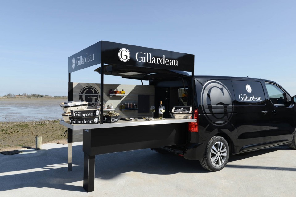 Photo officielle Peugeot Foodtruck Gillardeau (2017)