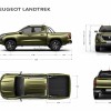 Photo officielle Peugeot Landtrek Pickup (2020)