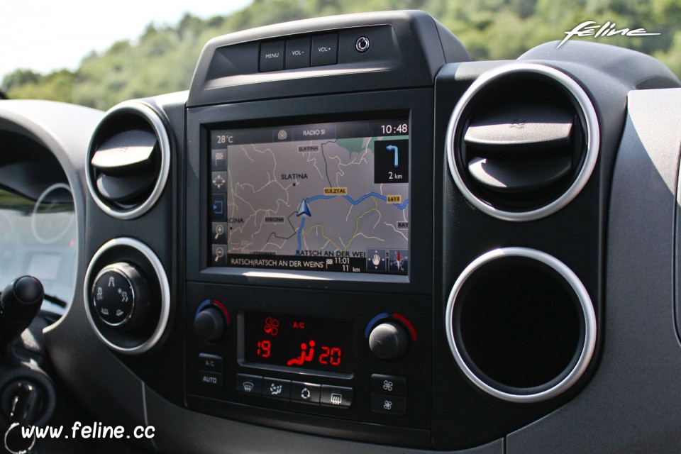 Autoradio Gps Peugeot Partner de 2008 à 2015