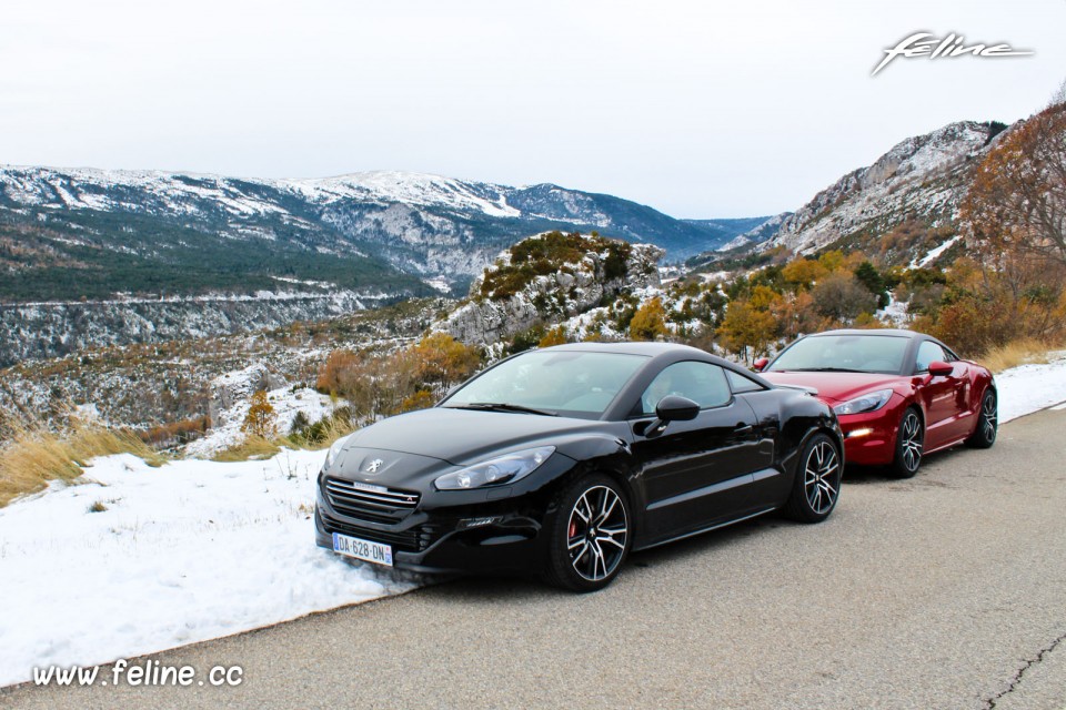 Photo Peugeot RCZ R Noir Perla Nera et Rouge Erythrée - Essais Novembre 2013 - 1-008