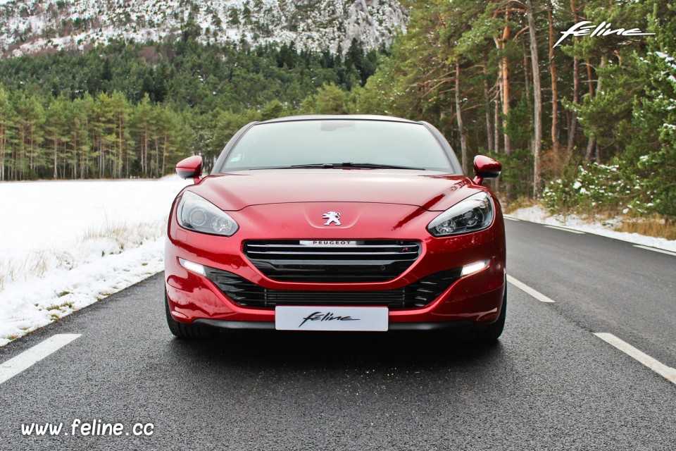 Photo bouclier avant Peugeot RCZ R Rouge Erythrée - Essais Novembre 2013 - 1-020