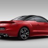 3/4 arrière Peugeot RCZ R I Rouge - 1-009