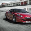 Photo 3/4 avant dynamique Peugeot RCZ R I Rouge Erythrée - 2-014