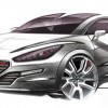 Sketch Peugeot RCZ R I - 3-001