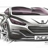 Sketch Peugeot RCZ R I - 3-002