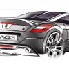 Sketch Peugeot RCZ R I - 3-003