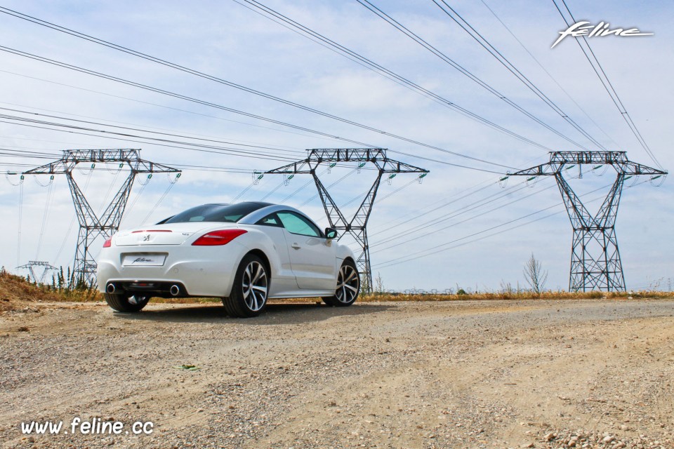 Photo essai Peugeot RCZ GT Line Blanc Nacré - 2.0 HDi 160 BVM6