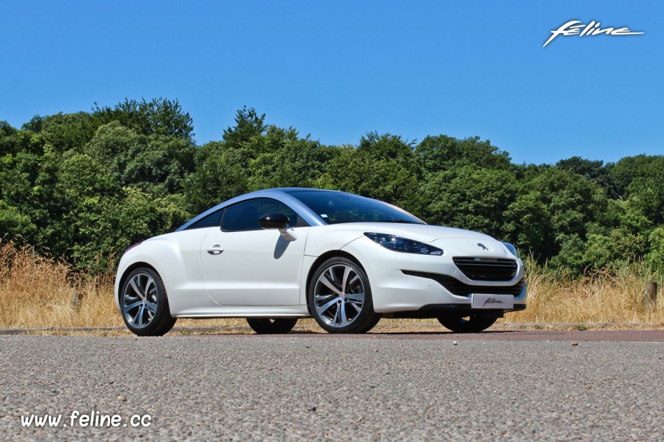 Photo essai Peugeot RCZ GT Line Blanc Nacré - 2.0 HDi 160 BVM6