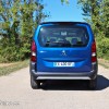 Photo face arrière Peugeot Rifter I 1.5 BlueHDi 100 (2018)