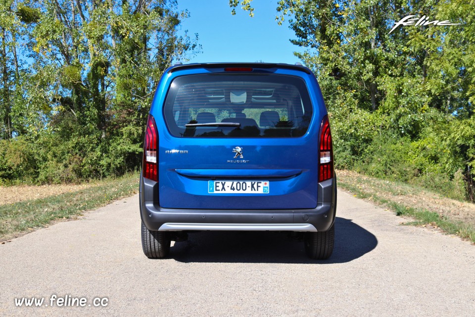 Photo face arrière Peugeot Rifter I 1.5 BlueHDi 100 (2018)