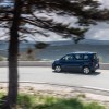 Photo dynamique route Peugeot Rifter Allure Deep Blue - Essais p