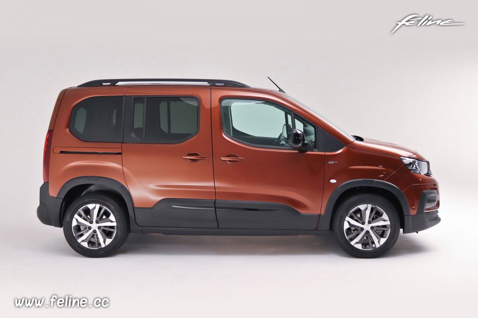 Photo profil Peugeot Rifter GT Line Metallic Copper (2018)