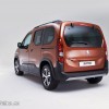 Photo vue arrière Peugeot Rifter GT Line Metallic Copper (2018)