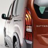 Photo feu arrière Peugeot Rifter GT Line Metallic Copper (2018)