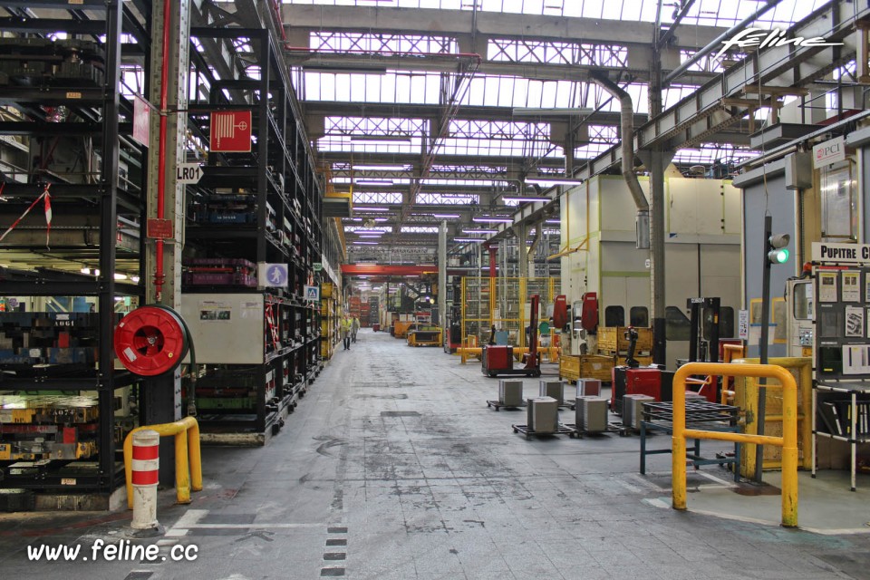 Photo usine PSA Peugeot-Citroën de Saint-Ouen (93)