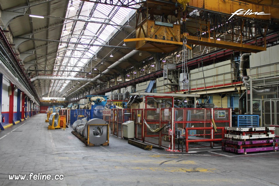 Photo usine PSA Peugeot-Citroën de Saint-Ouen (93)