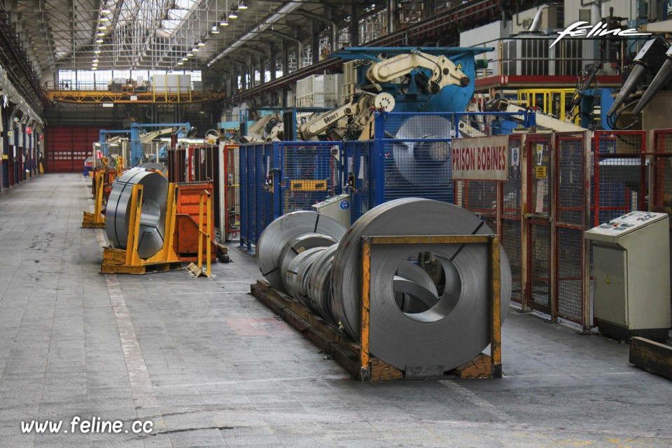 Photo usine PSA Peugeot-Citroën de Saint-Ouen (93)