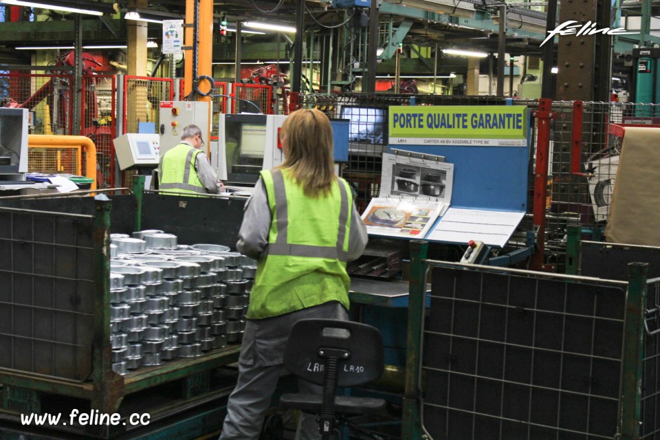 Photo usine PSA Peugeot-Citroën de Saint-Ouen (93)