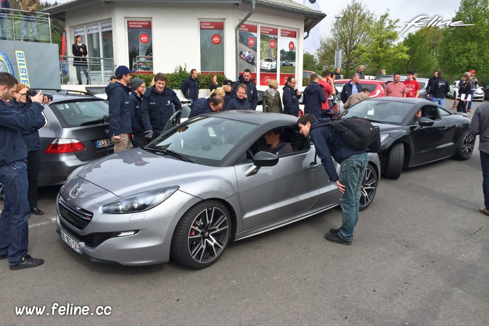 Photo Peugeot RCZ R Gris Sidobre Nürburgring