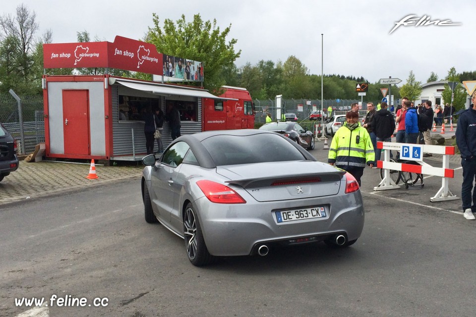 Photo Peugeot RCZ R Gris Sidobre Nürburgring