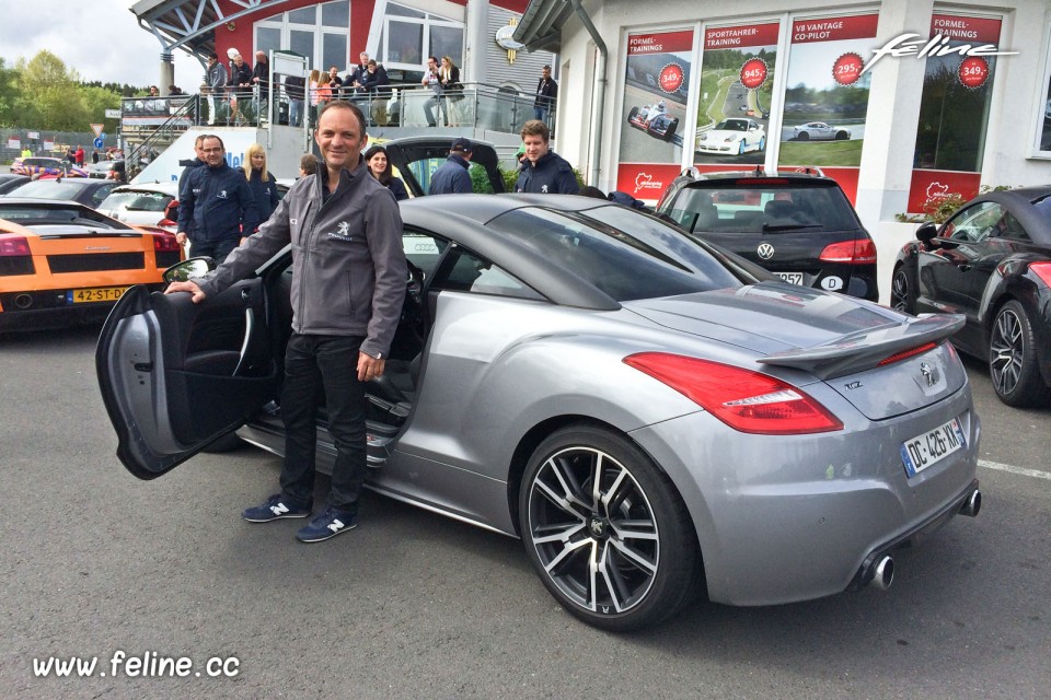 Photo Stéphane Caillet Peugeot RCZ R Nürburgring