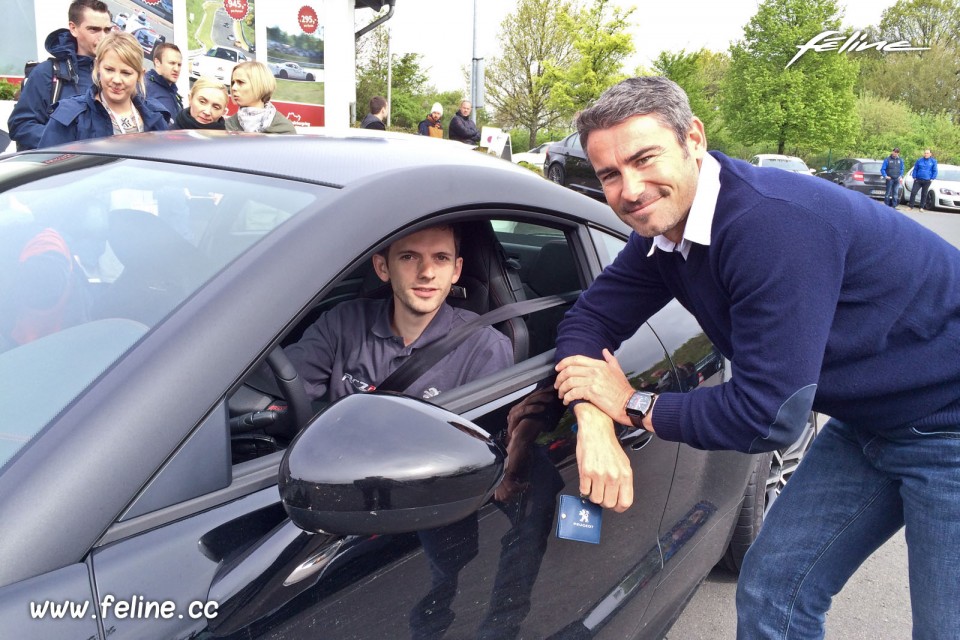 Photo Mathieu Sentis et Gaëtan Demoulin Peugeot RCZ R Nürburgr