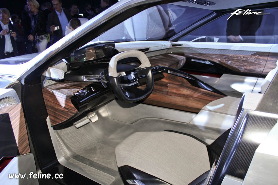 Intérieur Peugeot Exalt Concept (2014)