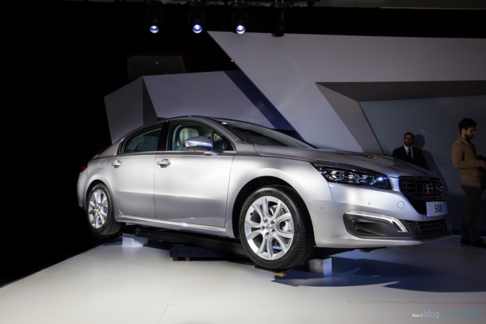 Présentation Peugeot 508 restylée (2014)