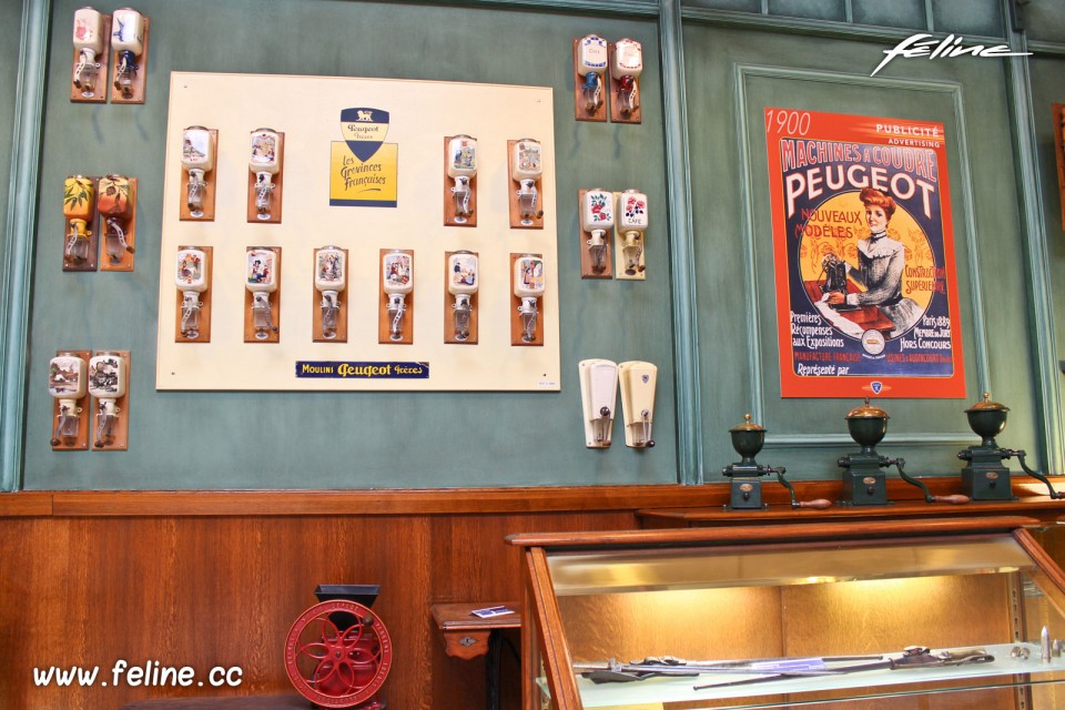 Moulins café épices Peugeot - Musée de l'Aventure Peugeot