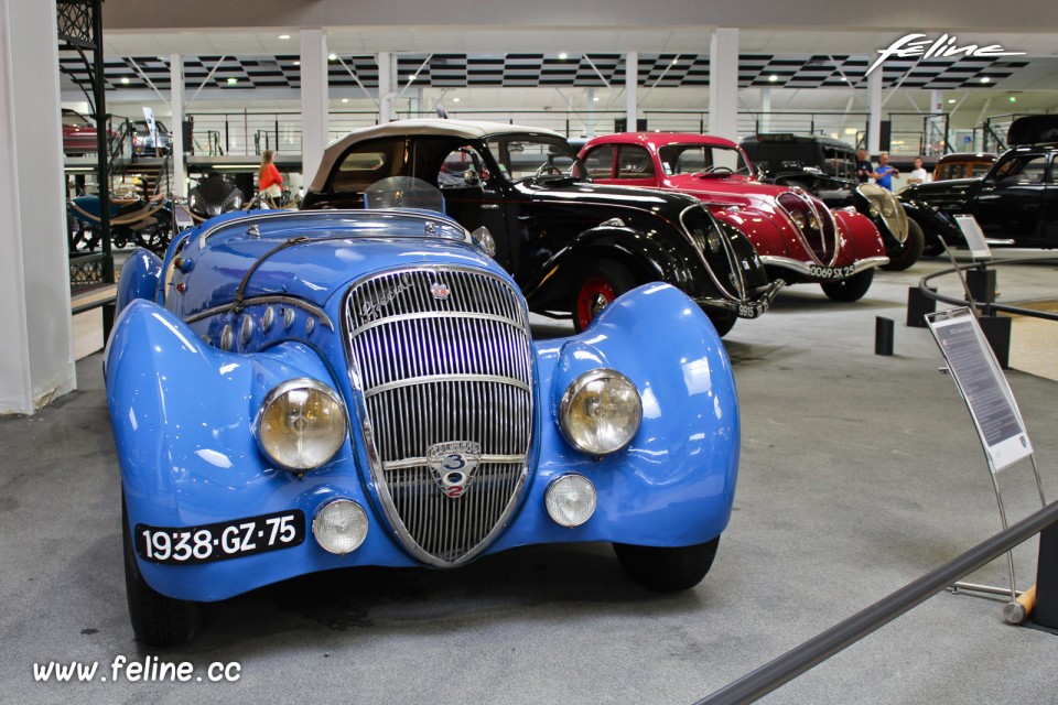 Peugeot 302 Darl'mat Roadster Special (1937) - Musée de l'Avent