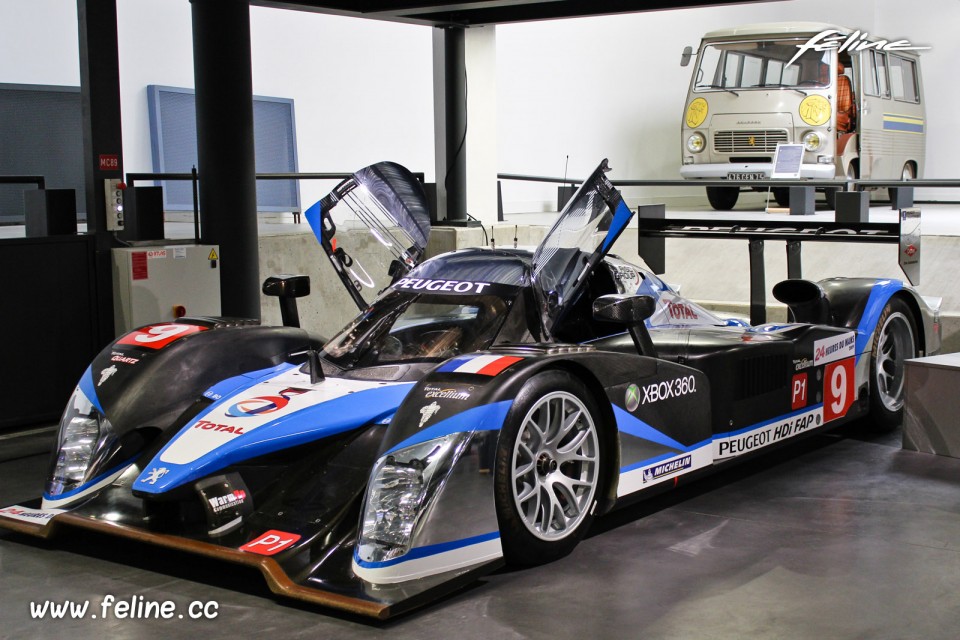 Peugeot 908 HDi FAP Le Mans (2009) - Musée de l'Aventure Peugeo