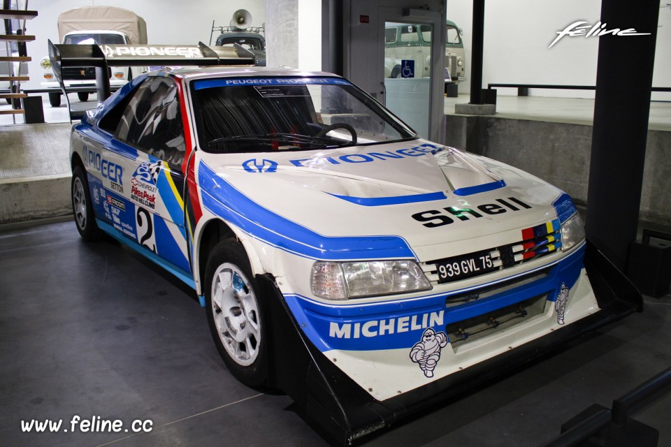 Peugeot 405 T16 Pikes Peak (1989) - Musée de l'Aventure Peugeot