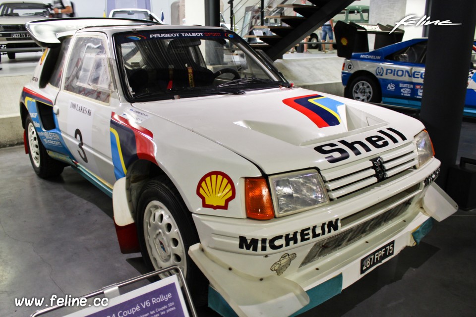 Peugeot 205 T16 (1986) - Musée de l'Aventure Peugeot