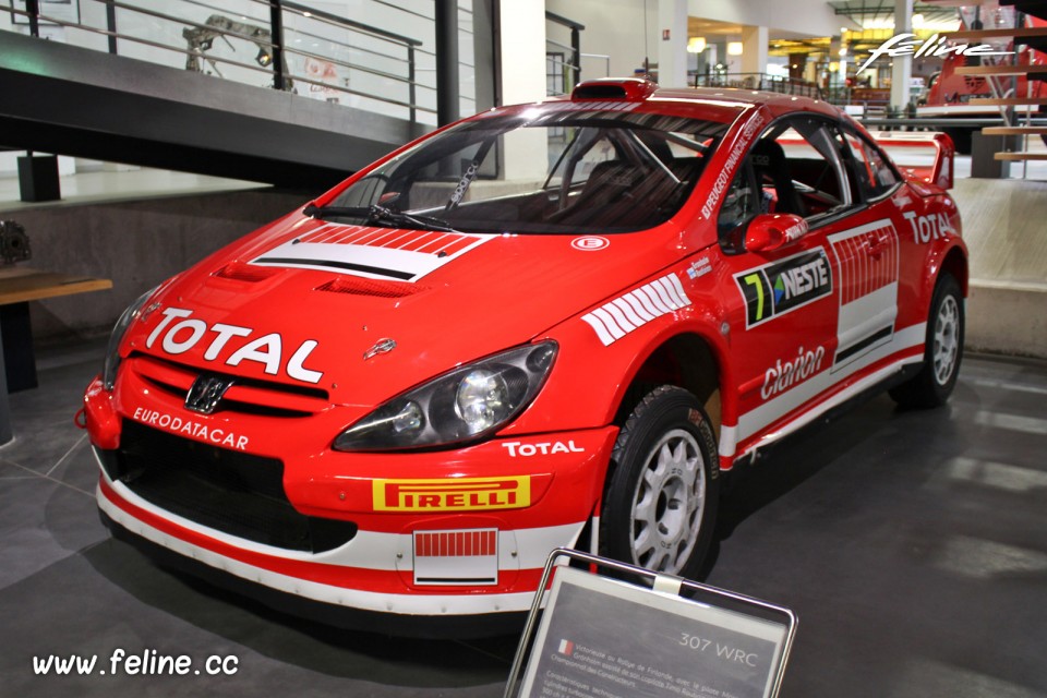 Peugeot 307 WRC (2004) - Musée de l'Aventure Peugeot