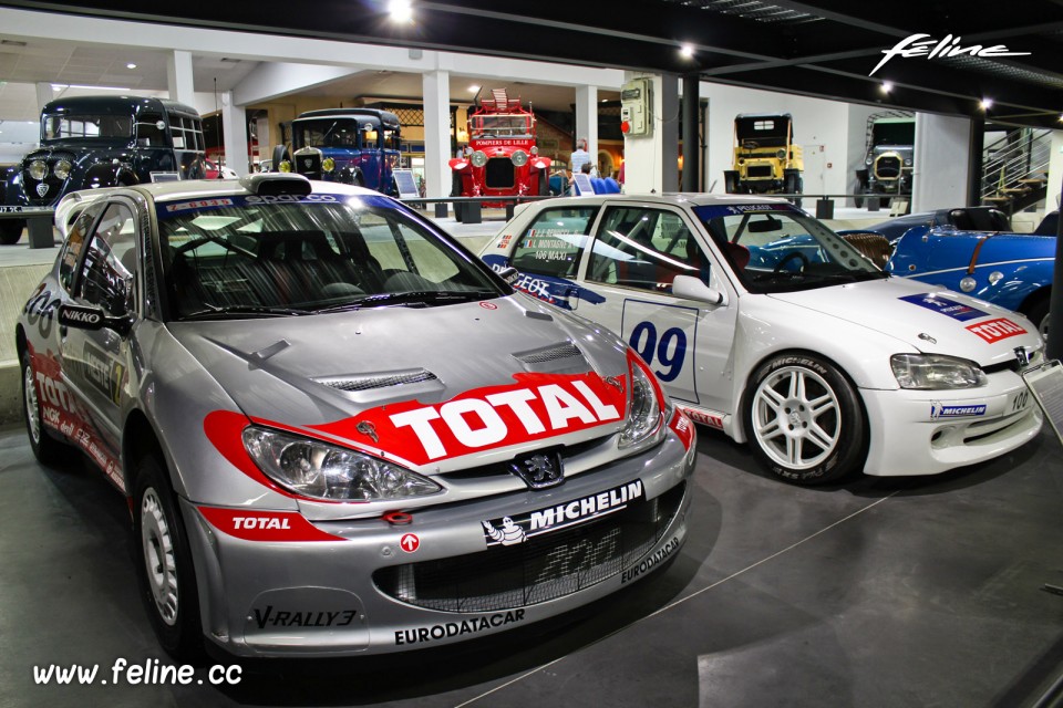 Peugeot 206 WRC (2002) - Musée de l'Aventure Peugeot