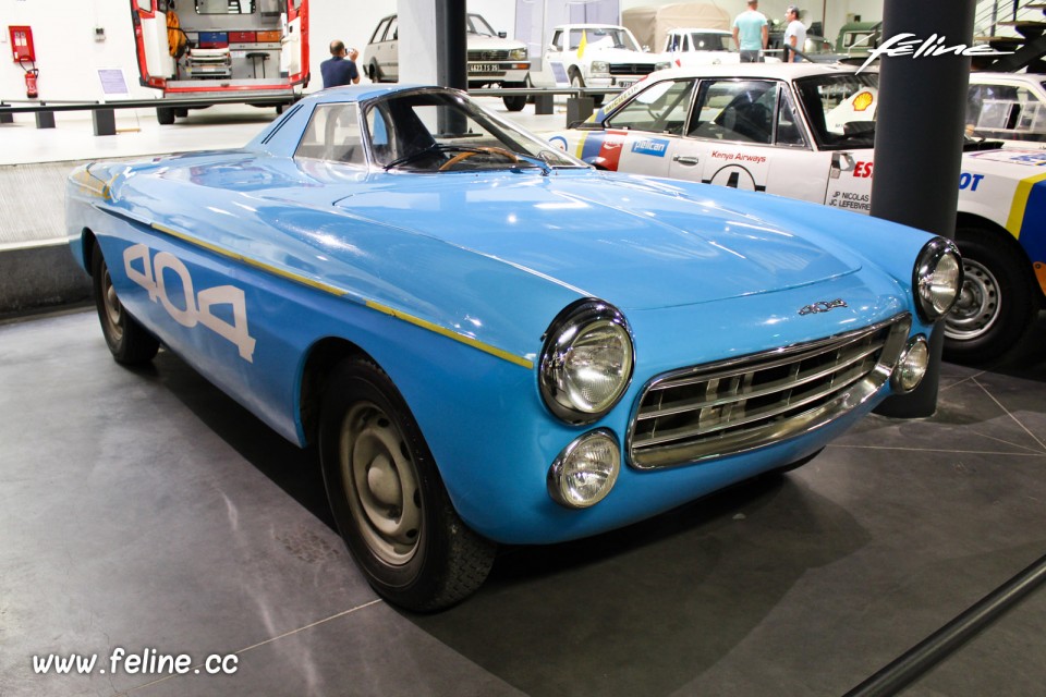Peugeot 404 Diesel des Records (1965) - Musée de l'Aventure Peu