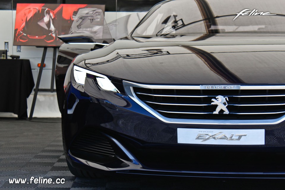 Photo face avant Peugeot Exalt Concept (2015) - Circuit de Morte