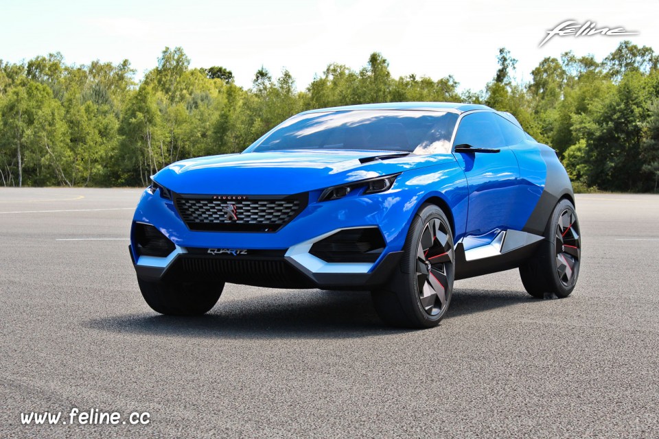 Photo Peugeot Quartz Concept (2015) - Circuit de Mortefontaine