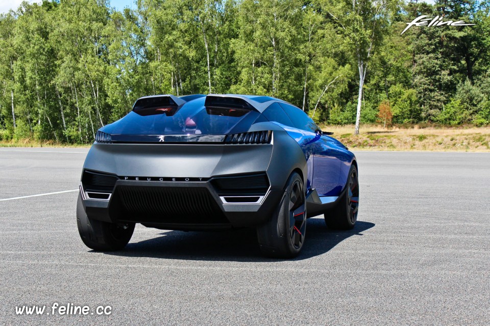 Photo Peugeot Quartz Concept (2015) - Circuit de Mortefontaine