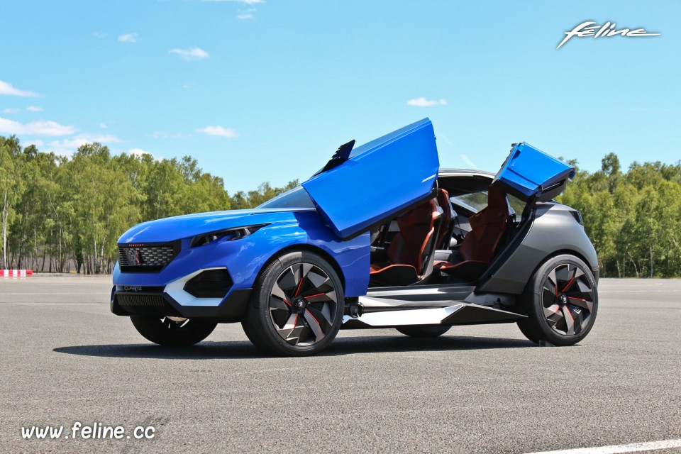 Photo Peugeot Quartz Concept (2015) - Circuit de Mortefontaine