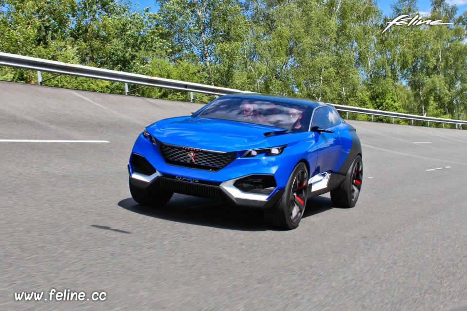 Photo Peugeot Quartz Concept (2015) - Circuit de Mortefontaine