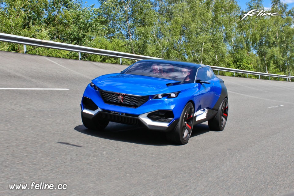 Photo Peugeot Quartz Concept (2015) - Circuit de Mortefontaine