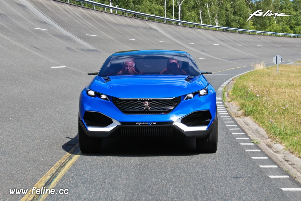 Photo Peugeot Quartz Concept (2015) - Circuit de Mortefontaine