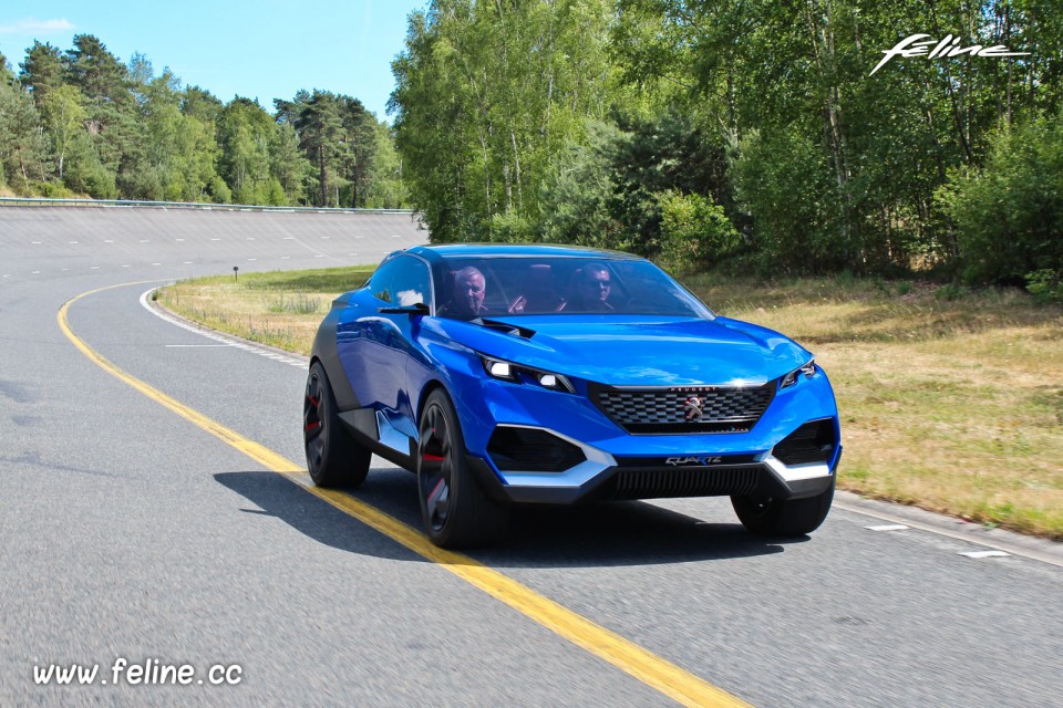 Photo Peugeot Quartz Concept (2015) - Circuit de Mortefontaine