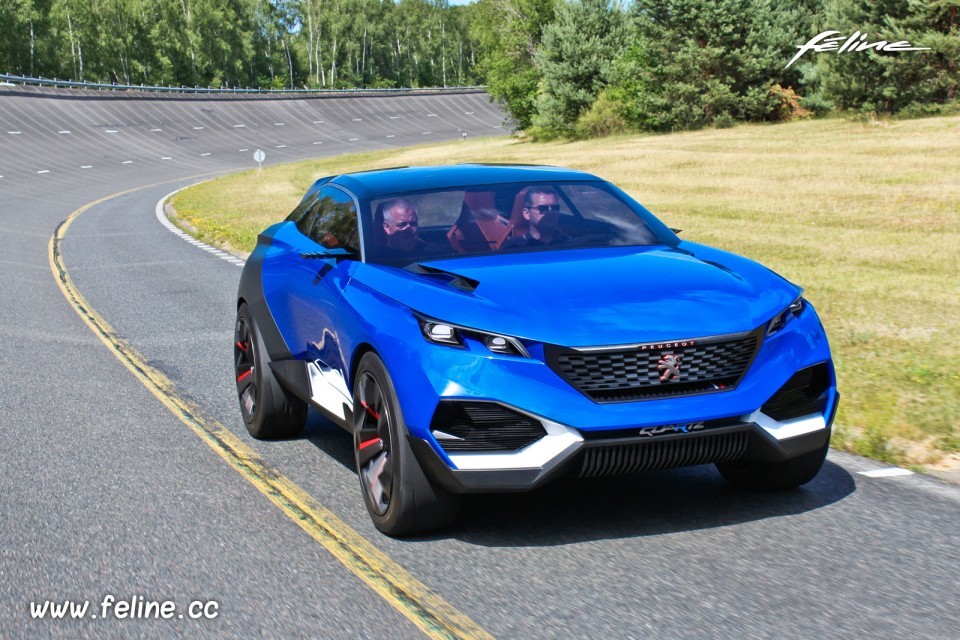 Photo Peugeot Quartz Concept (2015) - Circuit de Mortefontaine