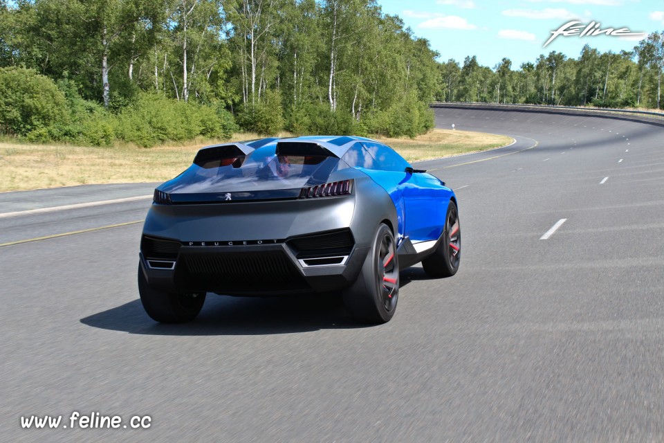 Photo Peugeot Quartz Concept (2015) - Circuit de Mortefontaine