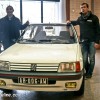 Photo remise clés Peugeot 205 #MonSacréNuméro (2016)