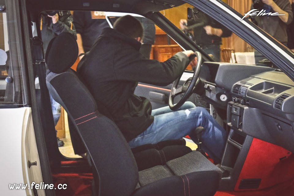 Photo remise clés Peugeot 205 #MonSacréNuméro (2016)