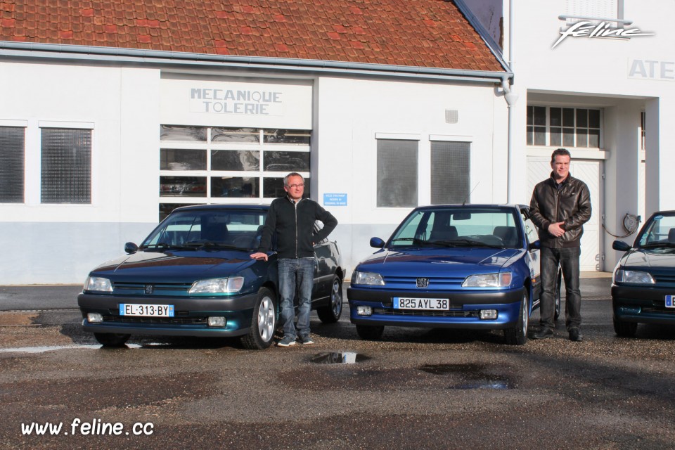 Photo remise clés Peugeot 306 #MaPeugeotRénovée (2017)